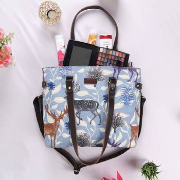 Handmade Deer Motif Stylish Office Bag 5