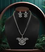 Silver necklace-sets