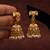 Gold jhumkas
