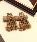 Gold jhumkas