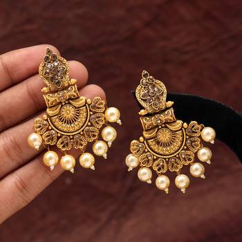 Gold danglers-drops 2