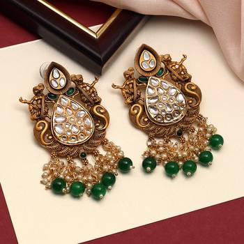 Green danglers-drops 1