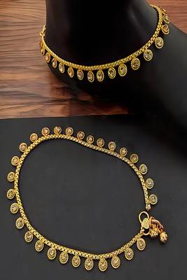 Gold anklets 1