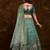 Sea Green Color Art Silk Base Lehenga Choli Set With Dupatta