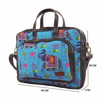 Royal Elephant Designer Laptop Bag 4