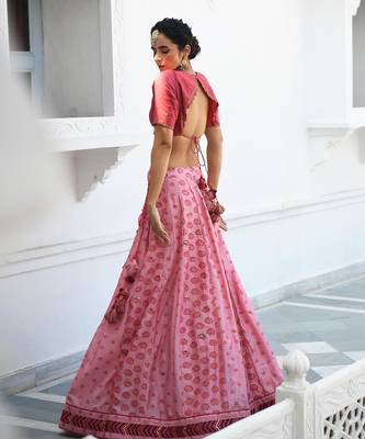Watermelon Rouge Lehanga Set 2