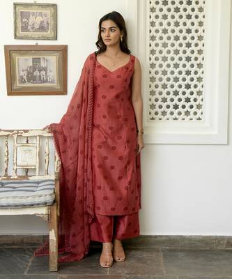 Rosy Sangria Kurta Set 1