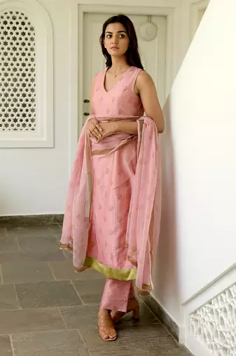 Oat & Cinnamon Kurta Set