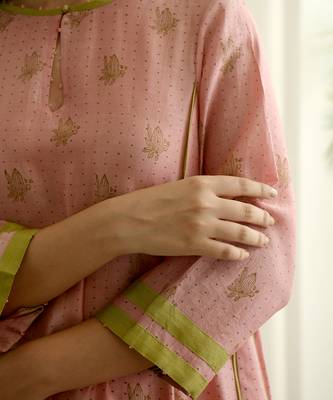 Salmon & Cinnamon Kurta Set 7