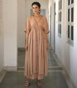 Ivory & Gold Kaftan Set