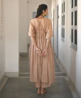 Ivory & Gold Kaftan Set 2