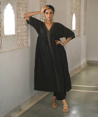 Cosmic Night Kaftan Set 1