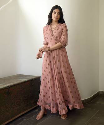 Pressed flower dress 1