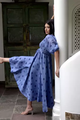 Cornflower dress