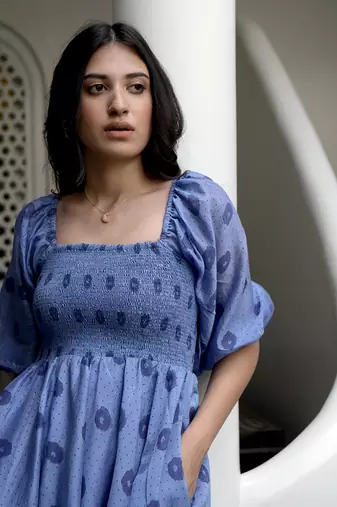 Cornflower dress