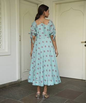 Ocean Green Dress 2