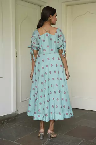 Ocean Green Dress
