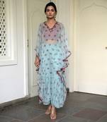 Green Horizon Kaftan Set