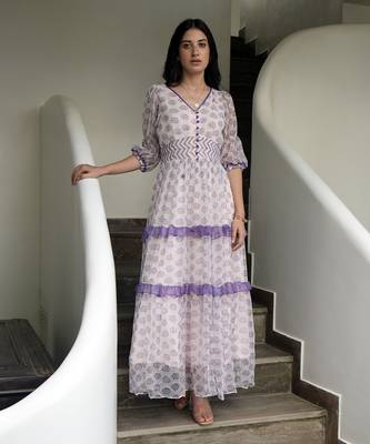 Plum Carnation Dress 2