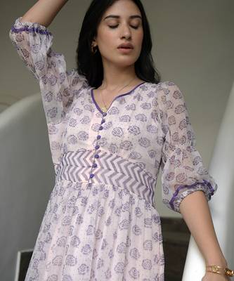 Plum Carnation Dress 5