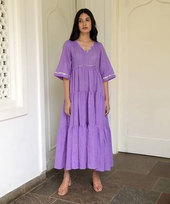 Amethyst lavender Dress 1