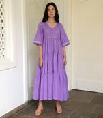 Amethyst lavender Dress