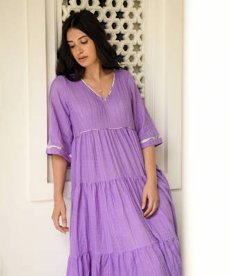 Amethyst lavender Dress 3