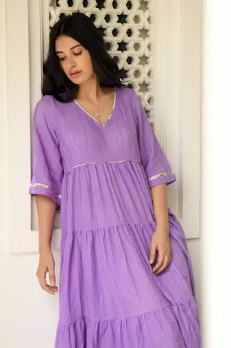 Amethyst lavender Dress