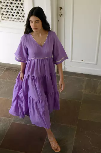 Amethyst lavender Dress