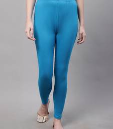Ferozi Solid Ankle Length Legging