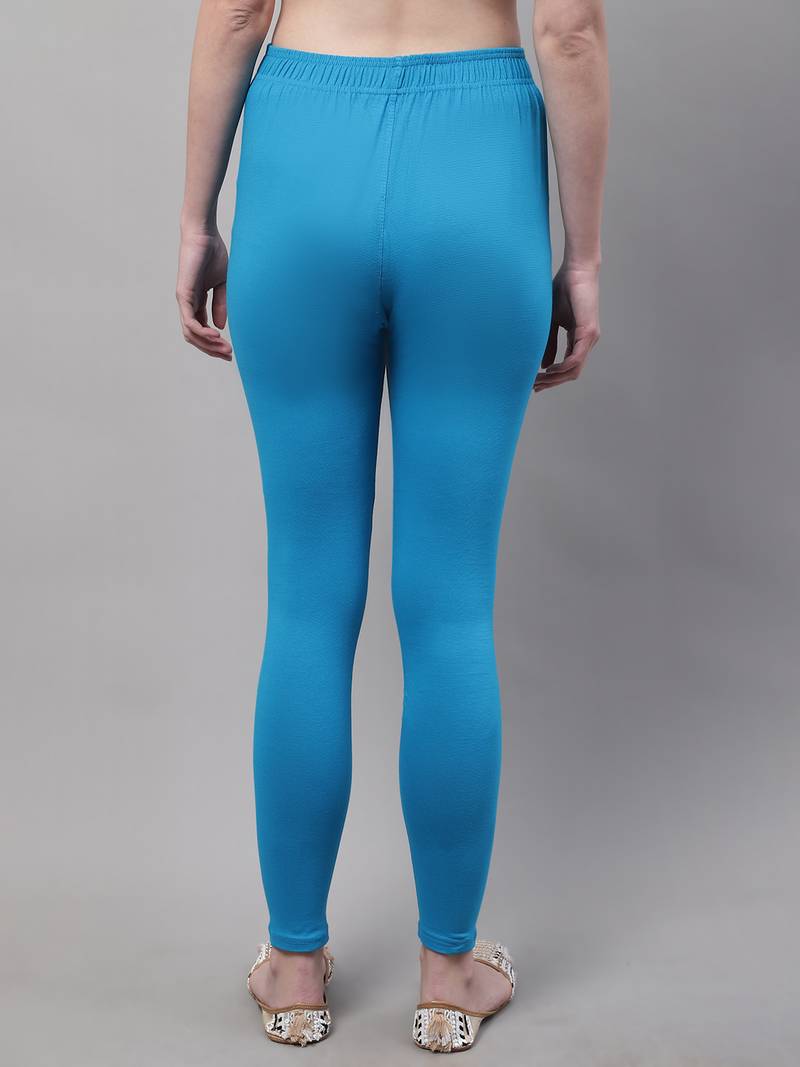 Ferozi Solid Ankle Length Legging