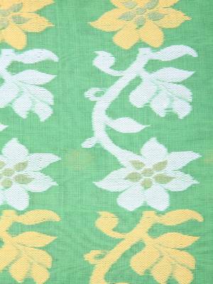 Pinkloom Women'S Green Hand_Woven Soft Cotton Jamdani-Sarees Without Blouse Piece 4