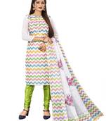 Multicolor digital print cotton salwar
