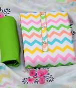 Multicolor digital print cotton salwar