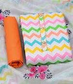 Multicolor digital print cotton salwar