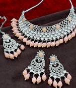 Pink necklace-sets