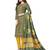 Sea-green embroidered silk salwar