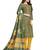 Sea-green embroidered silk salwar