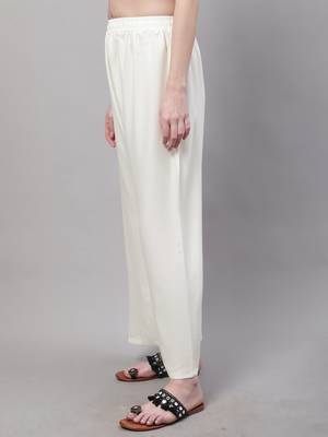 Pack of 2 Women Flared Rayon Palazzo 6