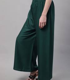 Pack of 2 Women Flared Rayon Palazzo