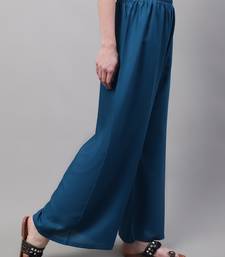 Pack of 2 Women Flared Rayon Palazzo