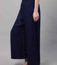 Pack of 2 Women Flared Rayon Palazzo
