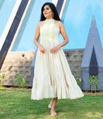 Offwhite Contemporary  Dress