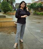 Pink Mini Floral Classic Top