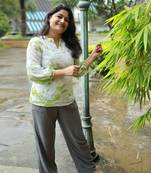 Subtle Green Classic Top