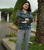 Galaxy Tie Die Classic Top