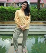 Custard Yellow Classic Top