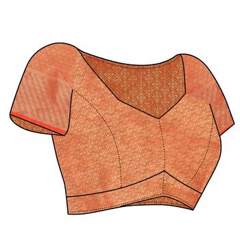 Red Traditional Indian thread Weaving Patola Silk bland Saree With Boluse  5