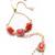 American Diamonds  and Stone Stud Hathphool Rakhi