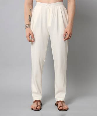 Wrinkle free Sage green jacket with off white kurta pants 8